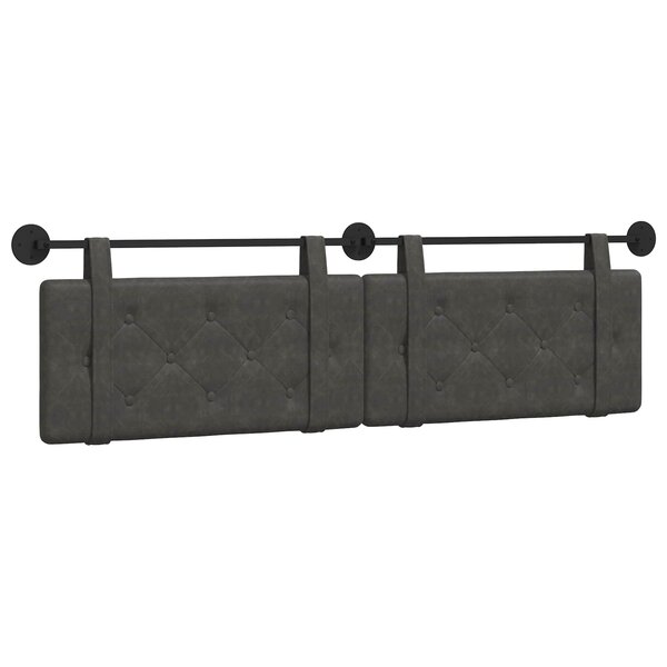 vidaXL Tête de lit suspendue PU antique