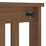 vidaXL Portemanteau SANDNES 45x40x159 5 cm bois massif pin