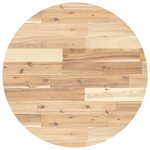 vidaXL Dessus de table rond Ø60x4 cm bois massif d'acacia