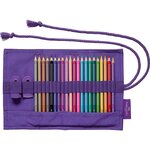 Etui de 20 crayons de couleur triangulaire grip sparkle faber-castell