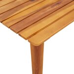 vidaXL Table d'appoint 45x45x40 cm Bois massif d'acacia