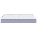 vidaXL Matelas en mousse moyennement doux 200x200 cm