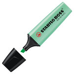 Surligneur BOSS ORIGINAL Pastel Pointe Biseautée 2 - 5 mm Vert pastel STABILO