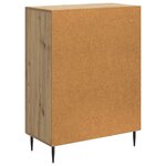 vidaXL Buffet Chêne artisanal 66 x 34 5 x 89 5 cm Bois d'ingénierie
