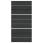 vidaXL Tapis de piscine Noir 999 x 500 cm Géotextile en polyester