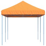 vidaXL Tente de fête 292 x 580 x 315 cm Orange Tissu Oxford