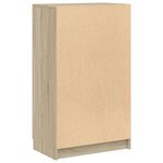vidaXL Armoire à chaussures Chêne sonoma 59x35x100 5cm Bois d'ingénierie