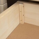 Tiroir de lit 120 x 160 BUDDY - vert sauge