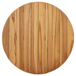 vidaXL Table bistrot Marron 70 x 70 x 75 cm Bois de teck solide
