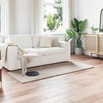 vidaXL Tapis en Fourrure Synthétique de Lapin Olite Beige 100 x 200 cm