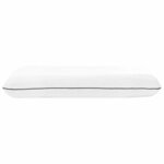 vidaXL Coussin de sommeil Uni Blanc 70 x 40 x 14 cm