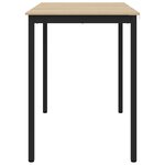 vidaXL Table de salle à manger / Table de repas Bois d'ingénierie