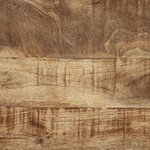 vidaXL Table basse 50x50x38 cm bois de manguier massif brut