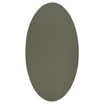 vidaXL Tapis "HUARTE" Vert Forêt 80x150 cm Ovale