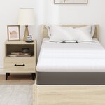 vidaXL Coussins de Matelas Blanc 80 x 200 cm