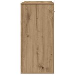 vidaXL Buffet chêne artisanal 79 x 38 x 80 cm Bois d'ingénierie