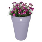 Pot de fleur Loft Urban Rond - Haut 35 - Violet Ø 33 5 x hauteur 45 cm - Extérieur 100  recyclé