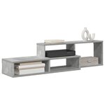 vidaXL SupportmuralpourTV 120x25x28 5cm Bois d'ingénierie