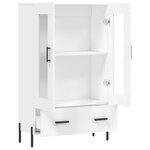 vidaXL Buffet haut blanc 69 5x31x115 cm bois d'ingénierie