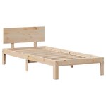 vidaXL Cadre de lit avec tiroirs sans matelas 100x200 cm