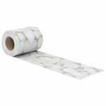 vidaXL Écrans d'intimités de jardin 2 Pièces aspect gravier de marbre PVC