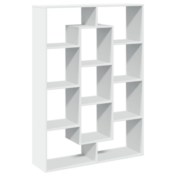 vidaXL Bibliothèque blanc 102x29x143 cm bois d'ingénierie