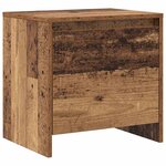 vidaXL Cabinet de chevet Bois ancien 45 x 34 x 44 5 cm