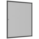 vidaXL Moustiquaire pour fenêtres Anthracite 80x100 cm