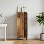 vidaXL Buffet Bois ancien 34 5 x 33 x 92 cm Bois d'ingénierie