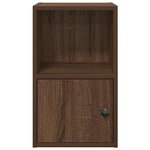 vidaXL Bibliothèque chêne marron 31x24x52 cm bois d'ingénierie