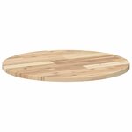 vidaXL Dessus de table rond Ø60x2 cm bois massif d'acacia