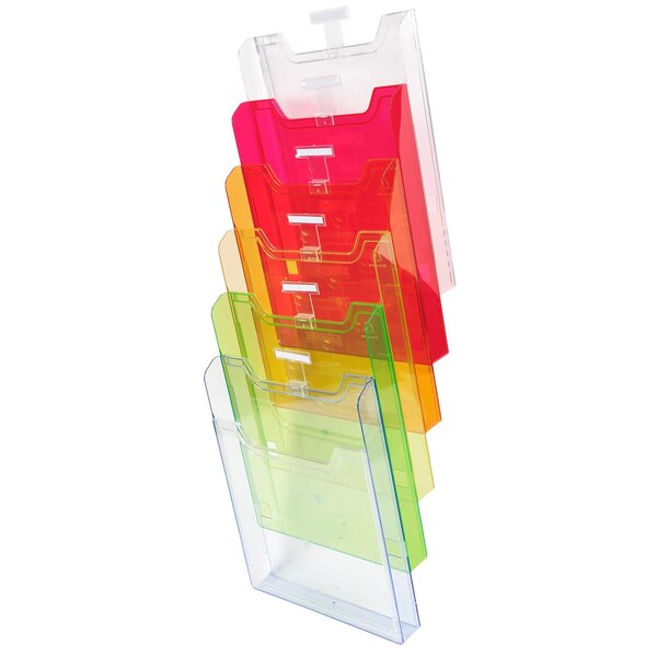 Trieur Mural Modulable Vertical 6 Compartiments A4 - Arlequin - Exacompta