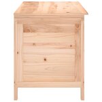 vidaXL Boîte à coussins d'extérieur 99x50x56 5 cm bois de sapin massif