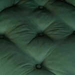 vidaXL Unité de canapé modulaire 2 Pièces Vert 140 x 70 x 36 cm Tissu