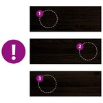 vidaXL Marches d'escalier 16 Pièces marron foncé 70x30x2 cm chêne massif