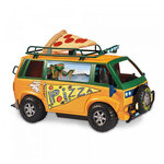 Camion Pizza des Tortues Ninja - Véhicule de Combat pour Figurines