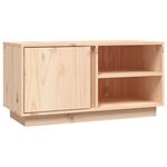 vidaXL Meuble TV 80x35x40 5 cm Bois de pin massif