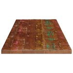 vidaXL Dessus de table 120x70x2 5cm rectangulaire bois massif récupéré