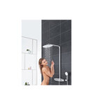 Grohe colonne de douche rainshower smartcontrol 360 duo 26250ls0 -mitigeur thermostatique-limiteur de température et de débit-