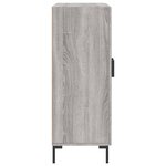 vidaXL Buffet sonoma gris 69 5x34x90 cm bois d'ingénierie