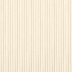 vidaXL Chaise longue avec coussin crème tissu en velours côtelé