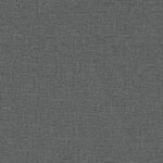 vidaXL Chaise à manger Gris foncé Tissu