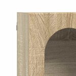 vidaXL Armoire suspendue avec étagère Chêne Sonoma 59 x 20 x 100 cm