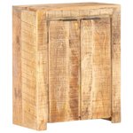 vidaXL Buffet 59x33x75 cm Bois de manguier brut