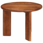 vidaXL Tables basses gigognes 3 Pièces Marron miel Bois de mangue massif