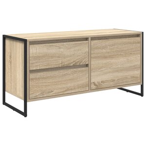 vidaXL Meuble TV Sonoma 100 x 36 x 49.5 cm Bois d'ingénierie