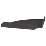 vidaXL Étagère Flottante d'Angle 4 pc Noir 18 x 18 x 2 cm