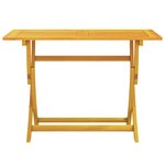 vidaXL Ensemble de salle à manger pour jardin 5 Pièces Marron