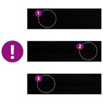 vidaXL Marches d'escalier 20 Pièces marron foncé 90x25x2 cm chêne massif