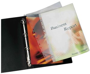 Boite de 100 Pochettes à plastifier A4 avec Perforation, 250 mic PAVO